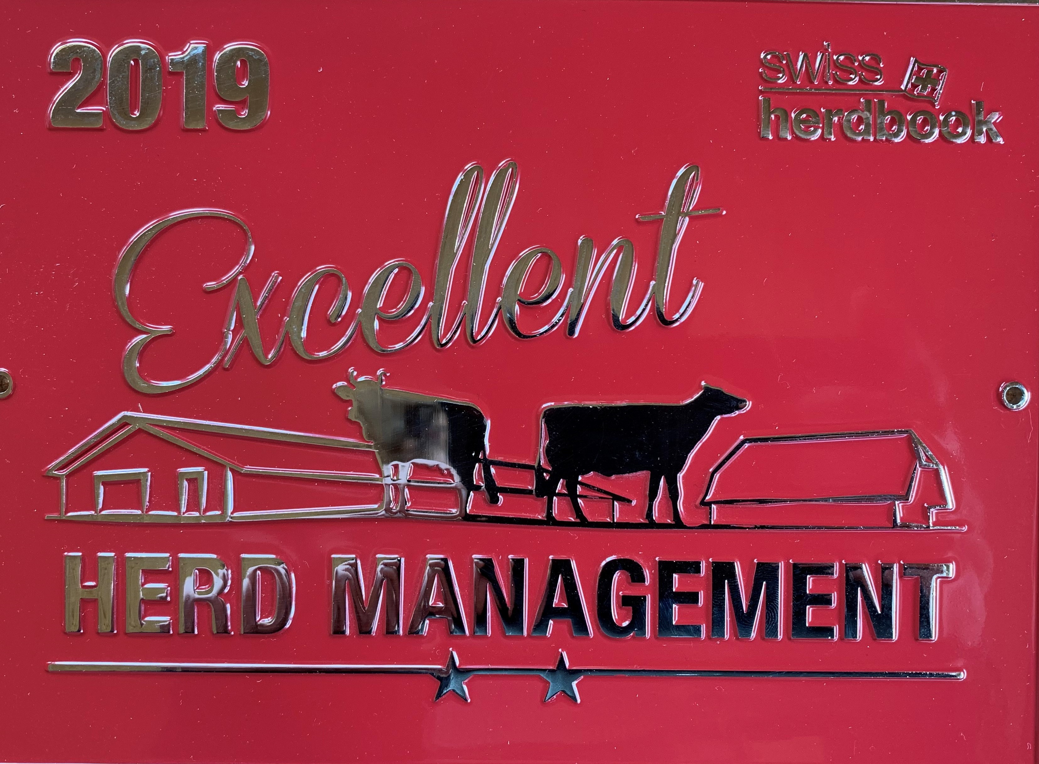 Excellent herd management 2019 Excellent herd management 2019